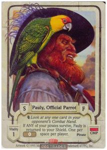 Pauly, Official Parrot